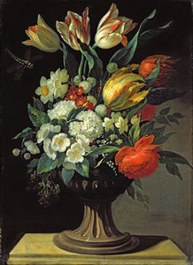 Naturaleza muerta con flores, 1764
